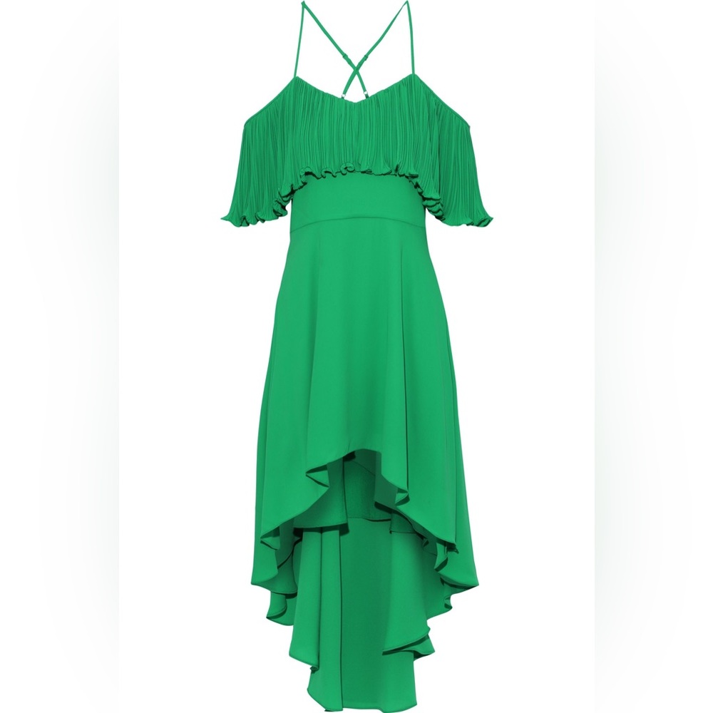 Halston Green dress size 4